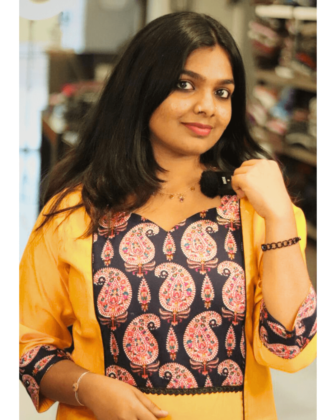 AS33-Cotton Printed Kurti - Thelashonline
