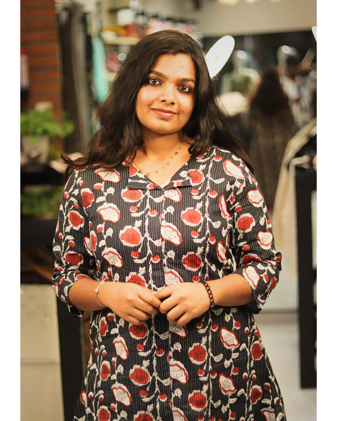 Daily wear cotton Kurti - Thelashonline