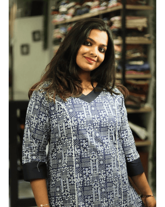 Daily wear cotton Kurti - Thelashonline