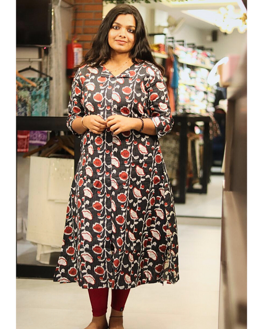 Daily wear cotton Kurti - Thelashonline